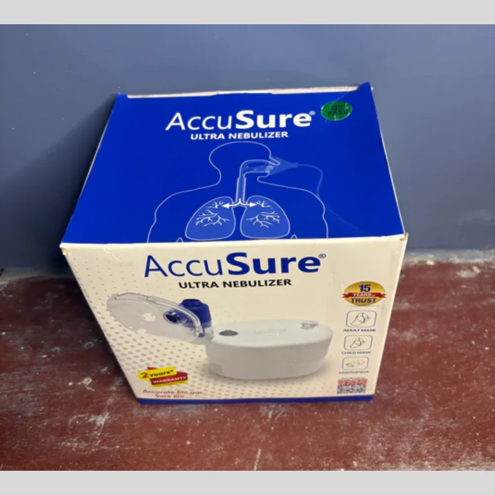 AccuSure Nebulizer – Portable & Quiet Compressor Nebulizer Machine AccuSure Nebulizer – Portable & Quiet Compressor Nebulizer Machine - Image 1