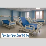 ICCU Full Fowler Hospital Bed – Adjustable ICU Patient Bed in India - Image 5