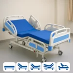 ICCU Full Fowler Hospital Bed – Advanced ICU Patient Bed