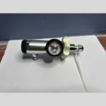 Oxykit Bullnose Oxygen Regulator – Al-Can Brass (0-15 LPM) with Adapter