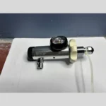 Oxykit Bullnose Oxygen Regulator – Al-Can Brass (0-15 LPM) with Adapter - Image 2